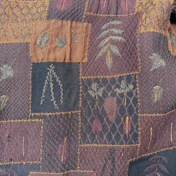 Coldwater Creek Women's Small Multicolor Patchwork Jacket - Picture 6 of 10